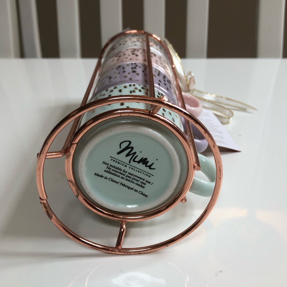 ⭐️Host Pick⭐️ - 4 espresso cups & holder - Picture 2 of 3